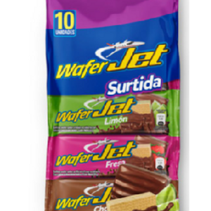 WAFER JET SURTIDA X 10UND (3009)