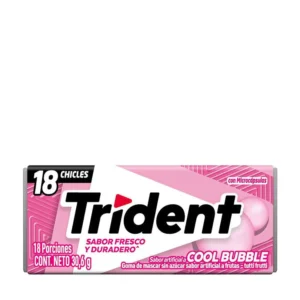 CHICLE TRIDENT AMERICANO  TUTI FRUTI X12 UND