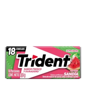CHICLE TRIDENT AMERICANO SANDIA X 12UND (N900027)