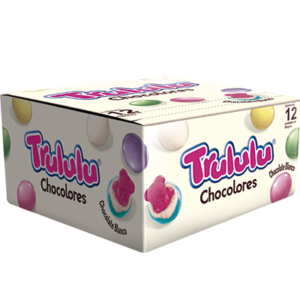 CHOCOLORES BLANCO X 12 (N329)
