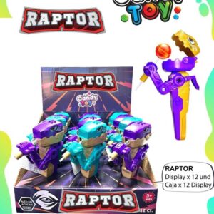 CANDY TOY RAPTOR X 3UND (N3097)