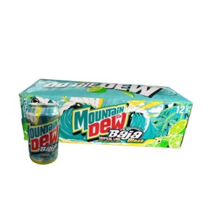 GASEOSA MONTAIN DEW BAJA BLAST 355ML CAJA X 12UND (350)