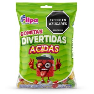 GOMITAS DIVERTIDAS ACIDAS X 92UND (N9051)