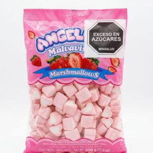 MASMELOS ANGELITO CORAZON ROSADO X 500G (581)