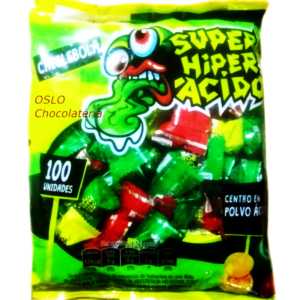CHICLE SUPER HIPER ACIDO X 100UND (1163)
