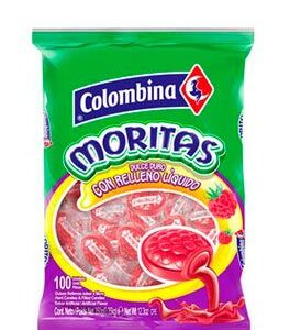 MORITAS  COLOMBINA X 100UND (2103)