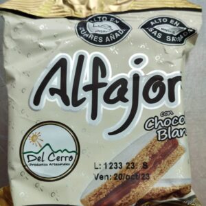 ALFAJOR BLANCO DEL CERRO 85G (10633)