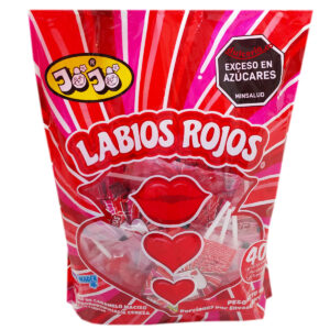 CHUPETA LABIOS ROJOS X40 UND (2720)