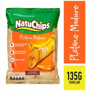 NATUCHIPS PLATANO MADURO 135G (5114)