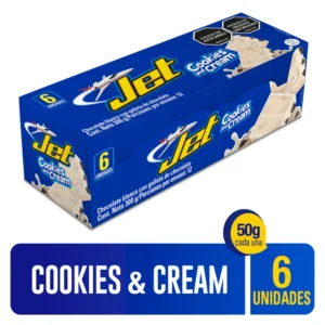 JET COOKIES AND CREAM X 6UND (7931)