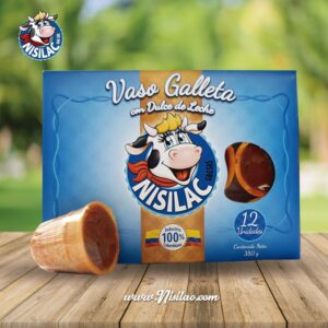 VASO GALLETA CON AREQUIPE X 12UND   (0356)