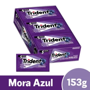 CHICLES TRIDENT MORA AZUL  X 18UND (N371)