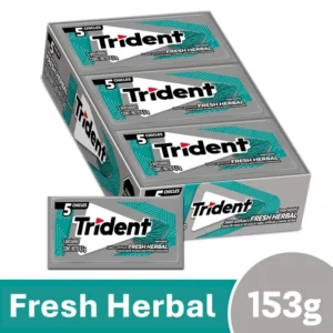 CHICLES TRIDENT FRESH HERBAL X 18UND (11923)