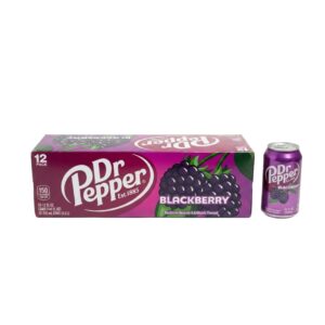GASEOSA DR PEPPER BLACKBERRY 350ML CAJA X 12UND (380)