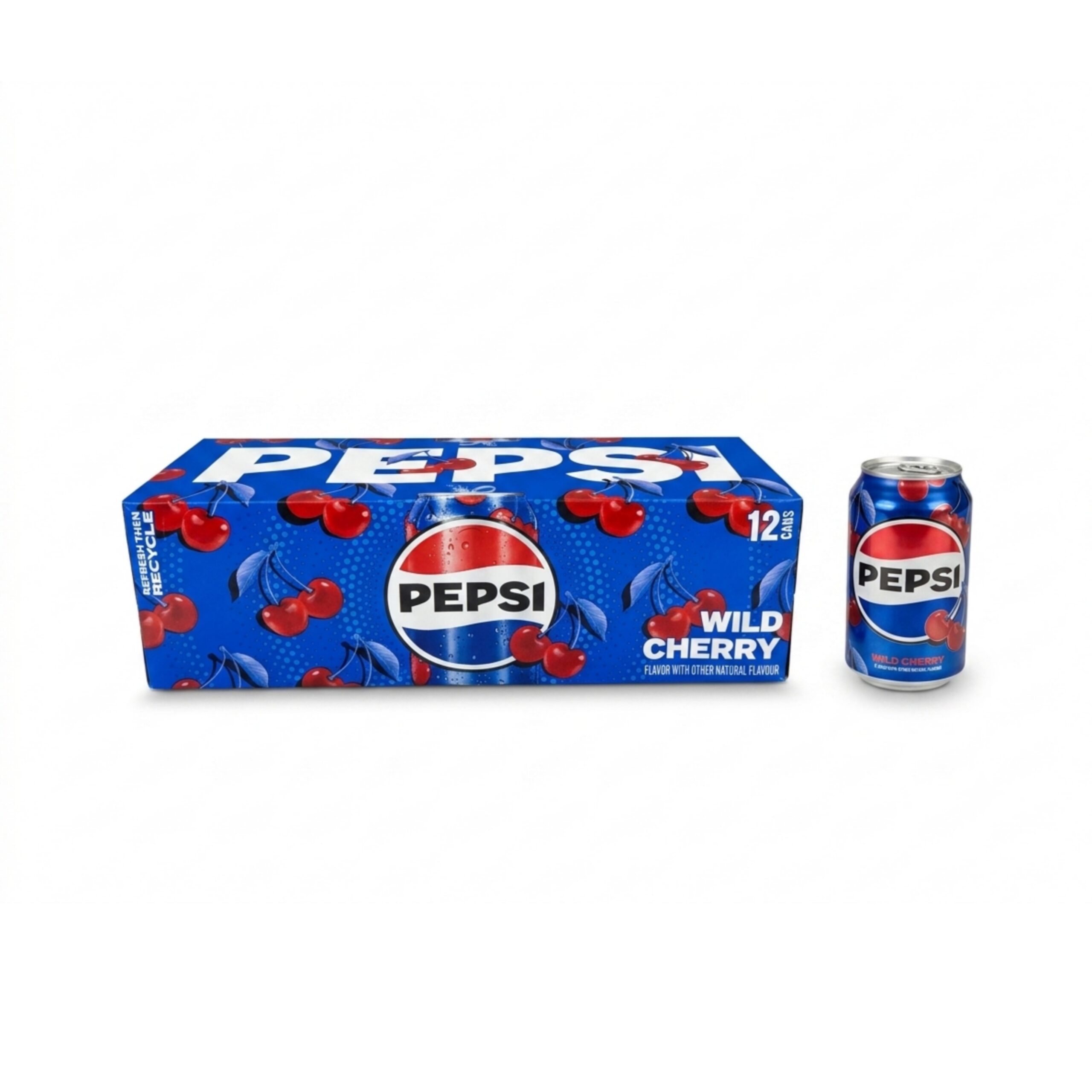 GASEOSA PEPSI WILD CHERRY 355ML CAJA X 12UND (369)