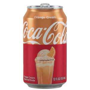 GASEOSA COCA COLA ORANGE CREAM X 355ML (547)