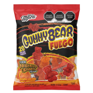 MARA GUMMY BEAR FUEGO X 20UND (N30)