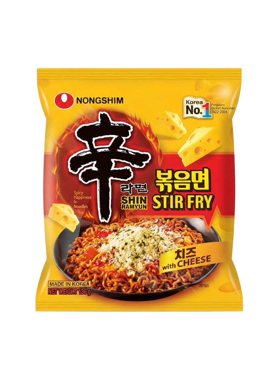 RAMEN SHIN RAMIUN CHEESE X 136G (441)
