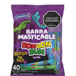 BONBONBUM BARRA MASTICABLE HALLOWEEN X 40UND (N90013)