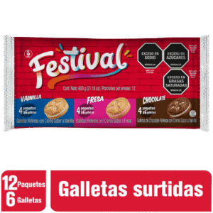 GALLETA FESTIVAL SURTIDA X 12UND (272)