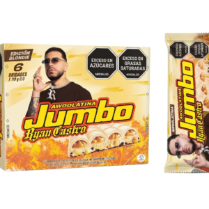 CHOCOLATINA BLANCA JUMBO RYAN CASTRO 170G X 6UND (467)