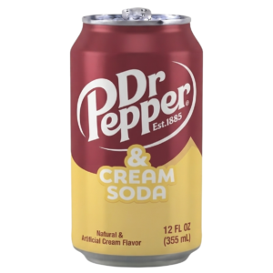GASEOSA DR PEPPER CREAM & SODA X 355ML (456)