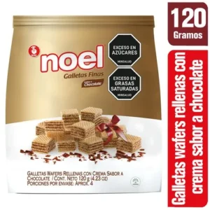 GALLETAS NOEL CUBITOS CHOCOLATE X 120G (N90040)