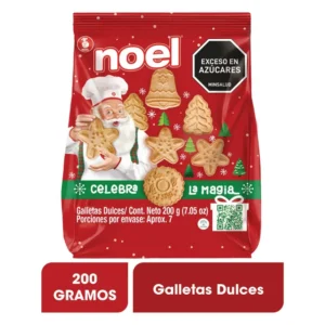 GALLETAS NOCHE BUENA BOLSA X 200GR (3190)