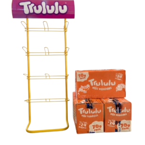 EXHIBIDOR TRULULU + 3 CAJAS DE TRULULU 70G X 24UND (511)
