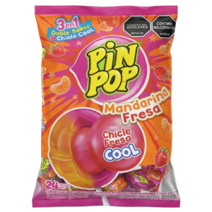 PIN POP MANDARINA FRESA X 24UND (N4055)