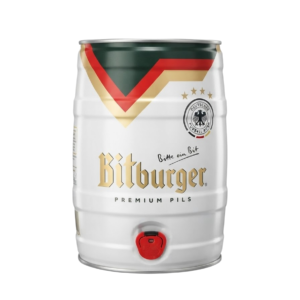 CERVEZA BITBURGER BARRILITO X 5 LITROS (513)