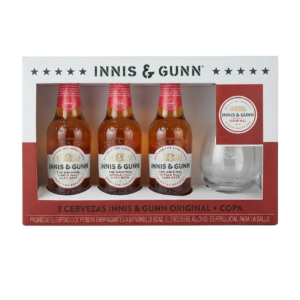 ESTUCHE INNIS Y GUNN 3 CERVEZAS+VASO (519)