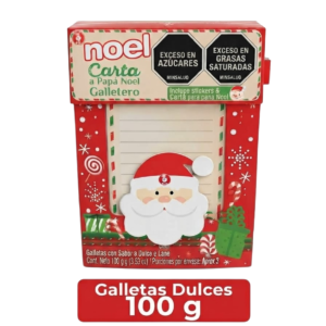 GALLETAS NOEL NAVIDAD CARTAS X 100G (N9080)