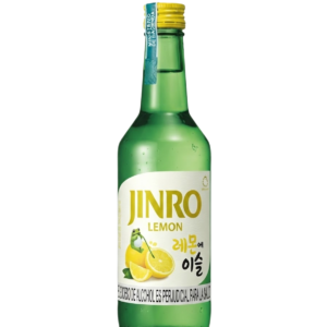 SOJU JINRO LIMÓN – LICOR COREANO X 360ML (515)