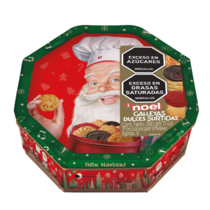 GALLETAS NOEL OCTAGONAL X 260GR (3193)