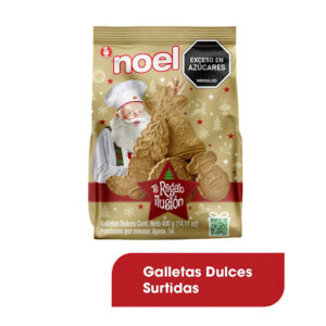 GALLETAS NOEL NAVIDAD X 400G (N90038)